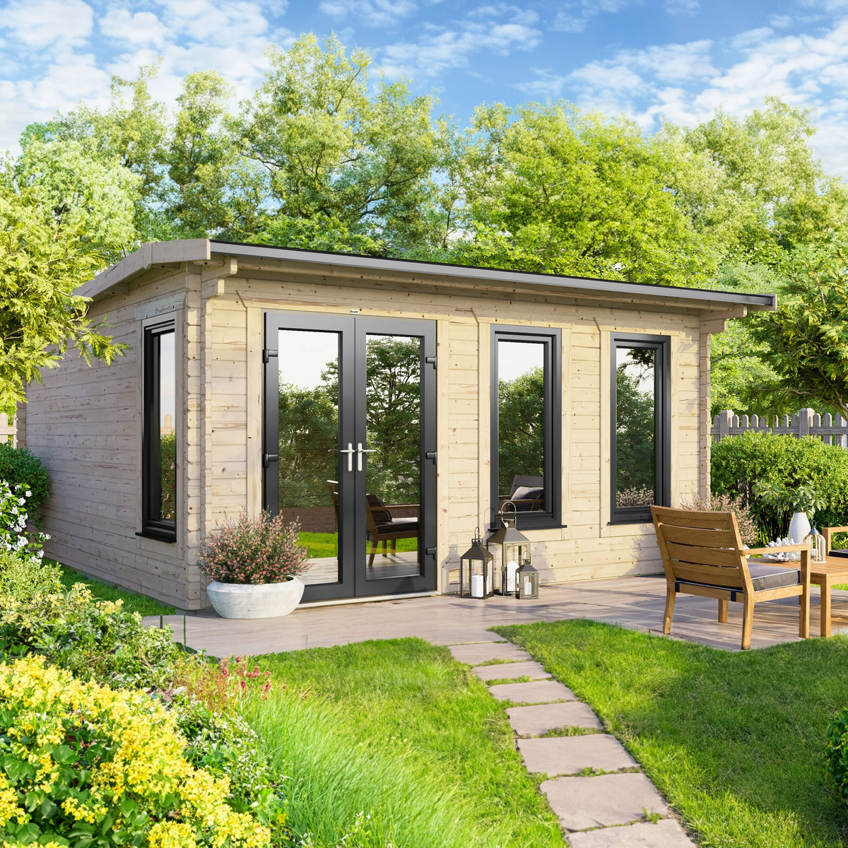 Power Apex Log Cabin - 44mm 16x14 / Left