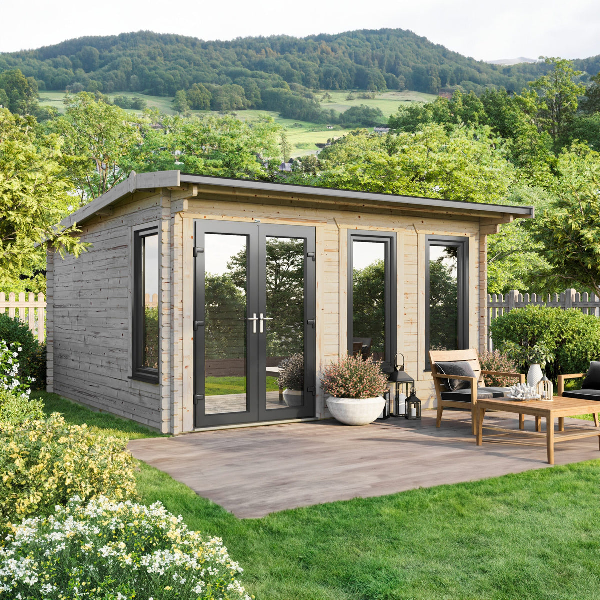 Power Apex Log Cabin - 44mm 16x16 / Left