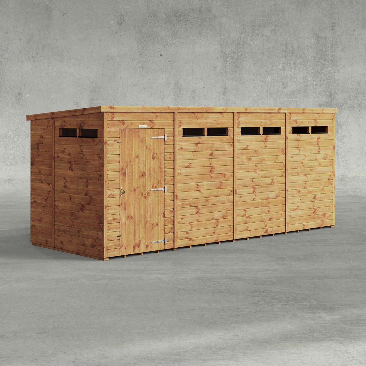 Power Pent Security Shed 16x6