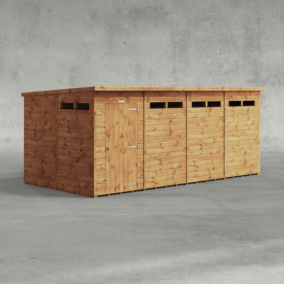 Power Pent Security Shed 16x8