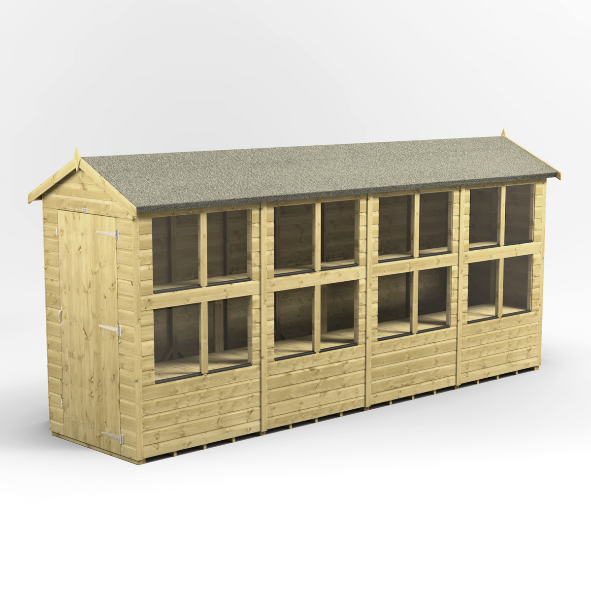 Power Apex Premium Potting Shed 16x4