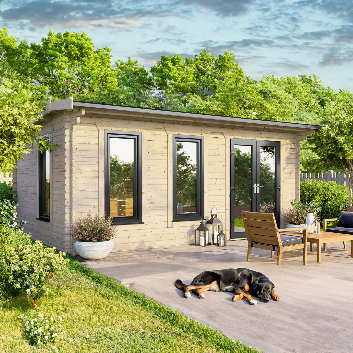 Power Apex Log Cabin - 44mm 18x10 / Right
