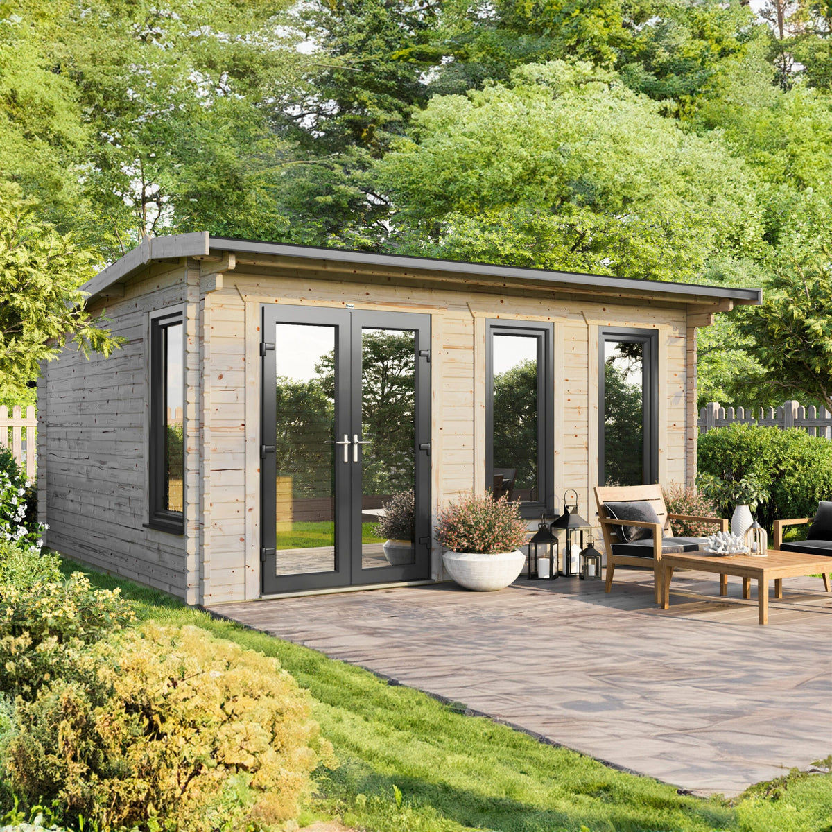 Power Apex Log Cabin - 44mm 18x16 / Left