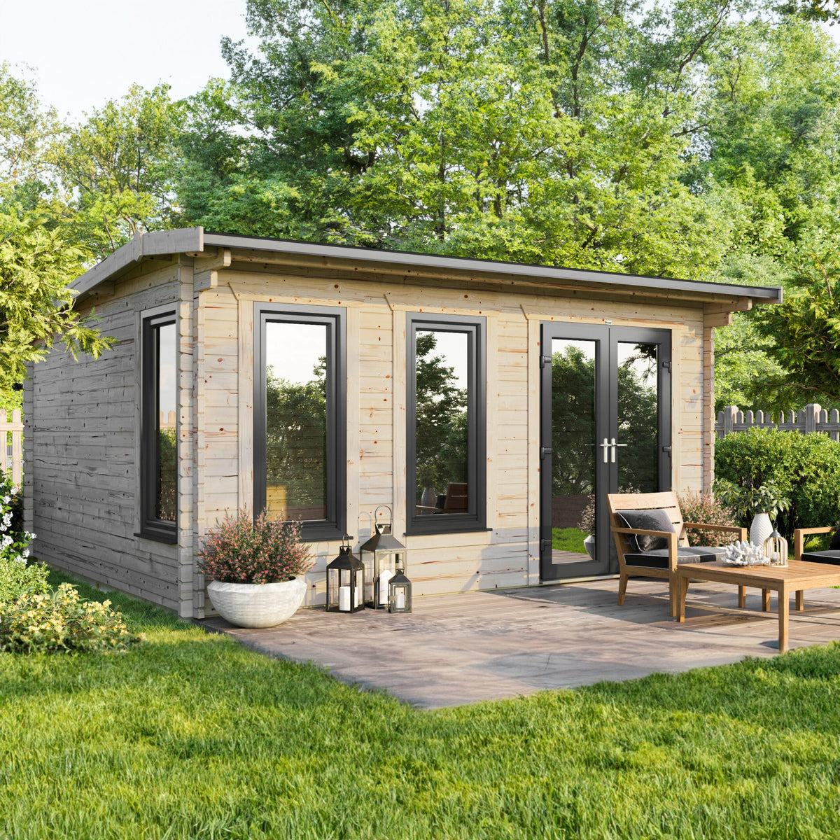 Power Apex Log Cabin - 44mm 18x16 / Right
