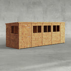 Power Pent Shed 18x6
