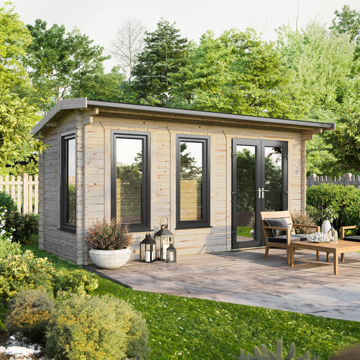 Power Apex Log Cabin - 44mm 18x8 / Right