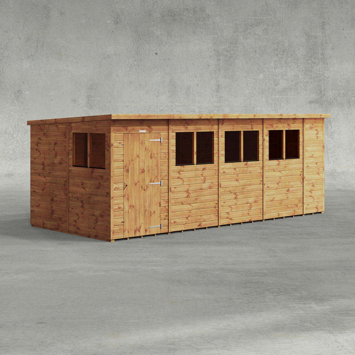 Power Pent Shed 18x8