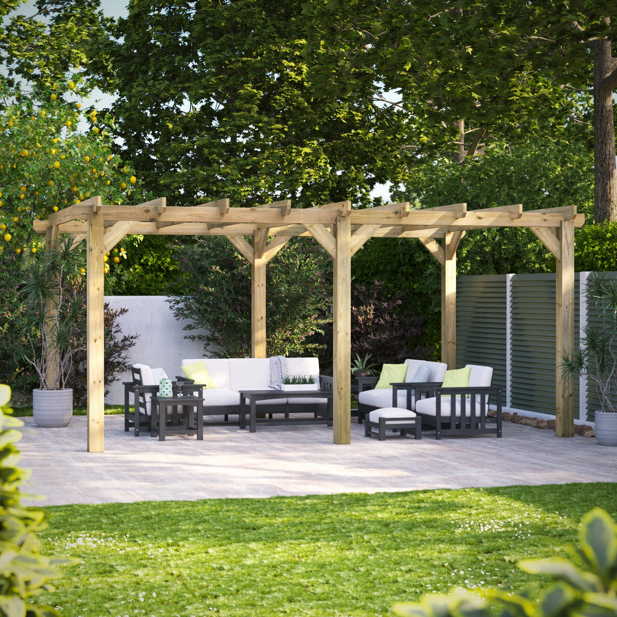 Power Pergola 18x12