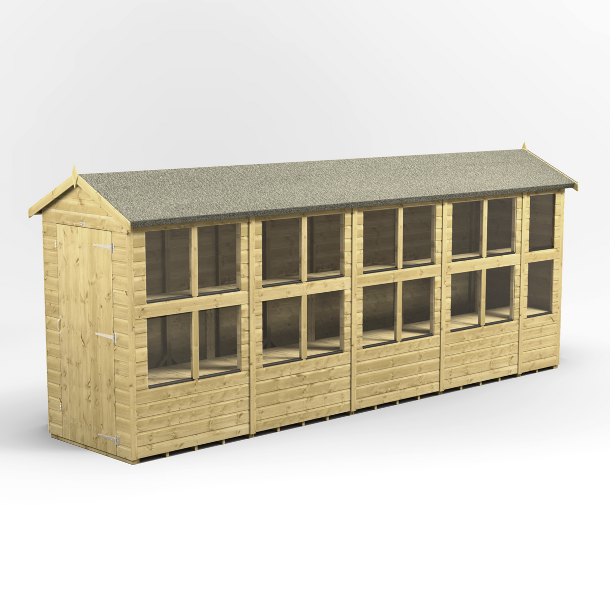 Power Apex Premium Potting Shed 18x4