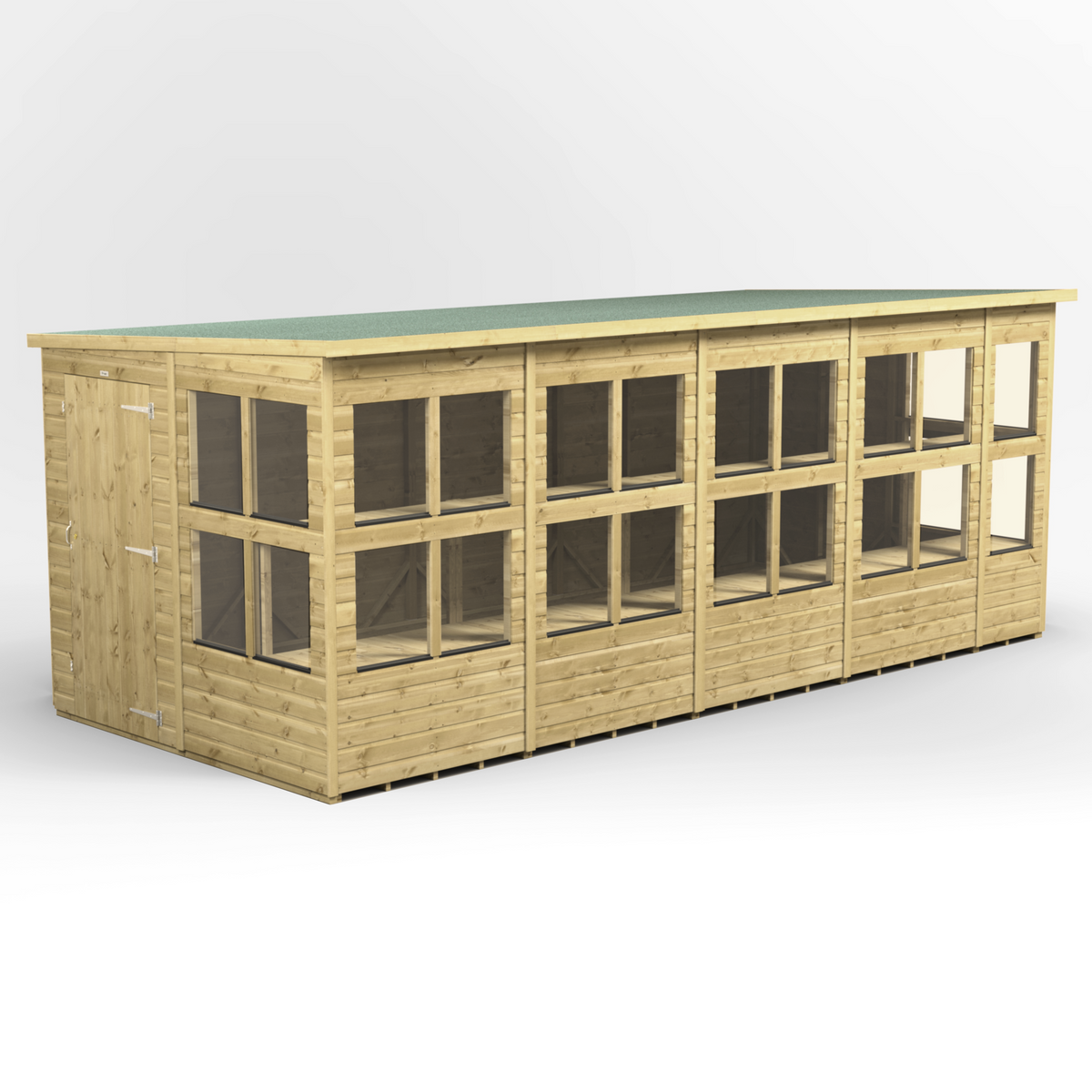 Power Pent Premium Potting Shed 18x8