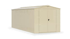 Asgard Gladiator 7x18 motorcycle garage in ivory