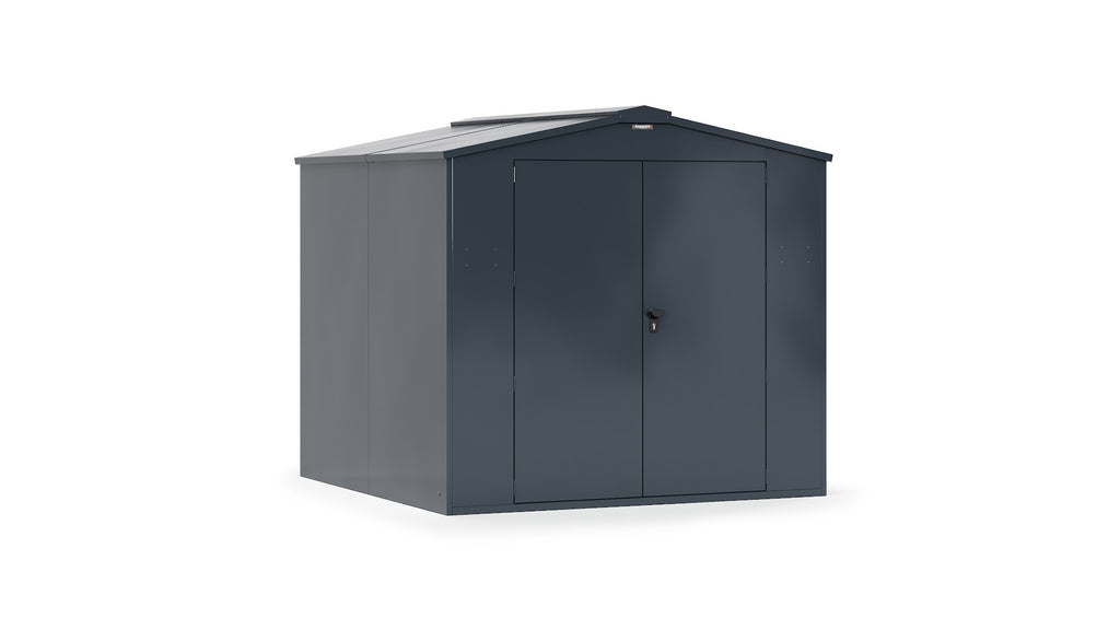 Asgard Gladiator 7x7 steel garage in grey