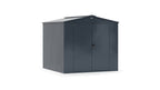 Asgard Gladiator 7x7 steel garage in grey