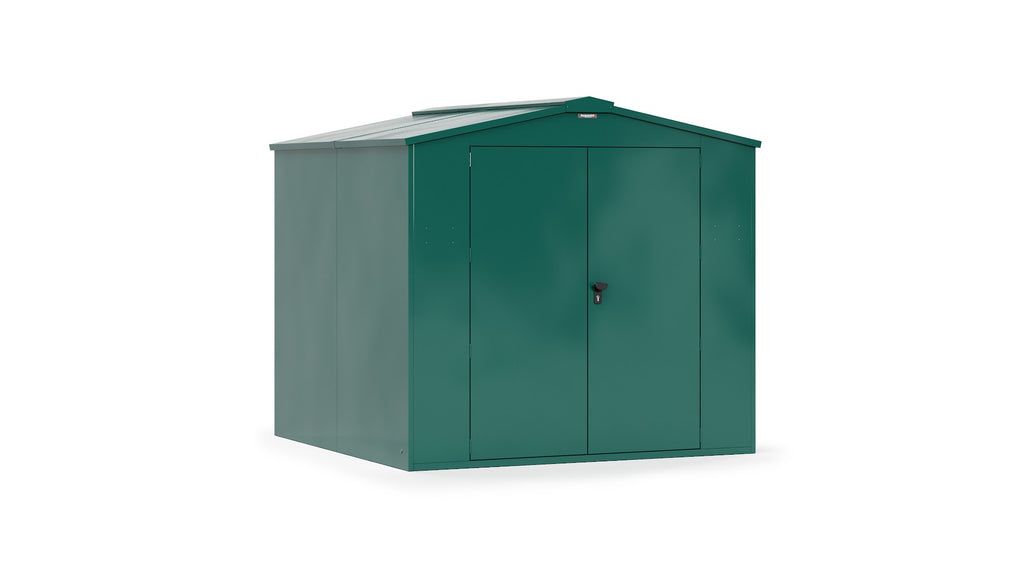 Asgard Gladiator 7x7 steel garage in green