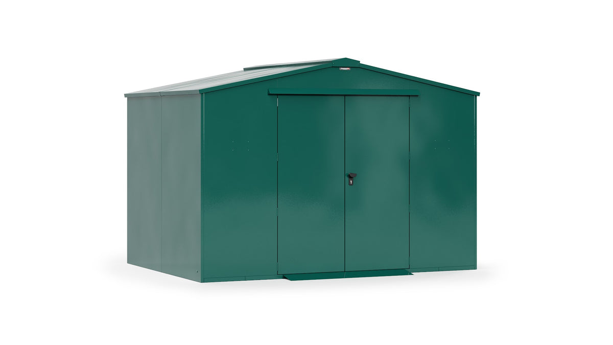 Asgard Garrison 10x7 workshop in green