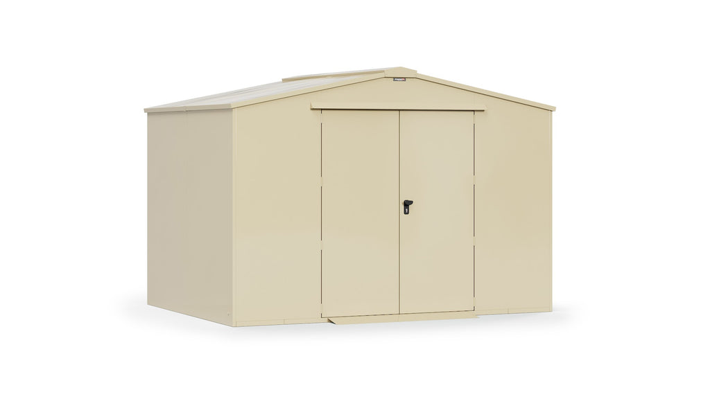 Asgard Garrison 10x7 cycle unit in ivory