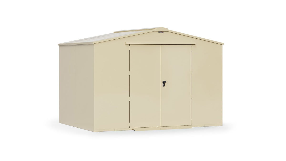 Asgard Garrison 10x7 cycle unit in ivory