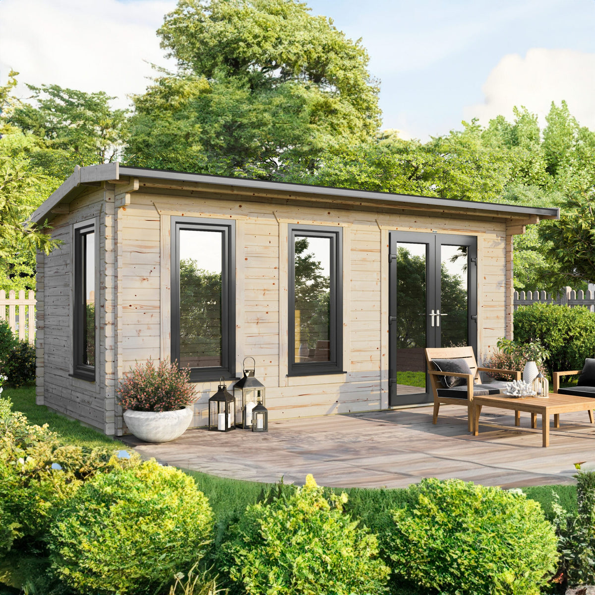 Power Apex Log Cabin - 44mm 20x10 / Right