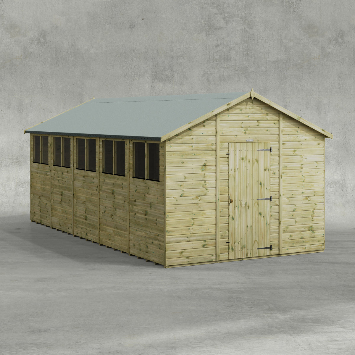 Power Premium Apex Shed 20x10
