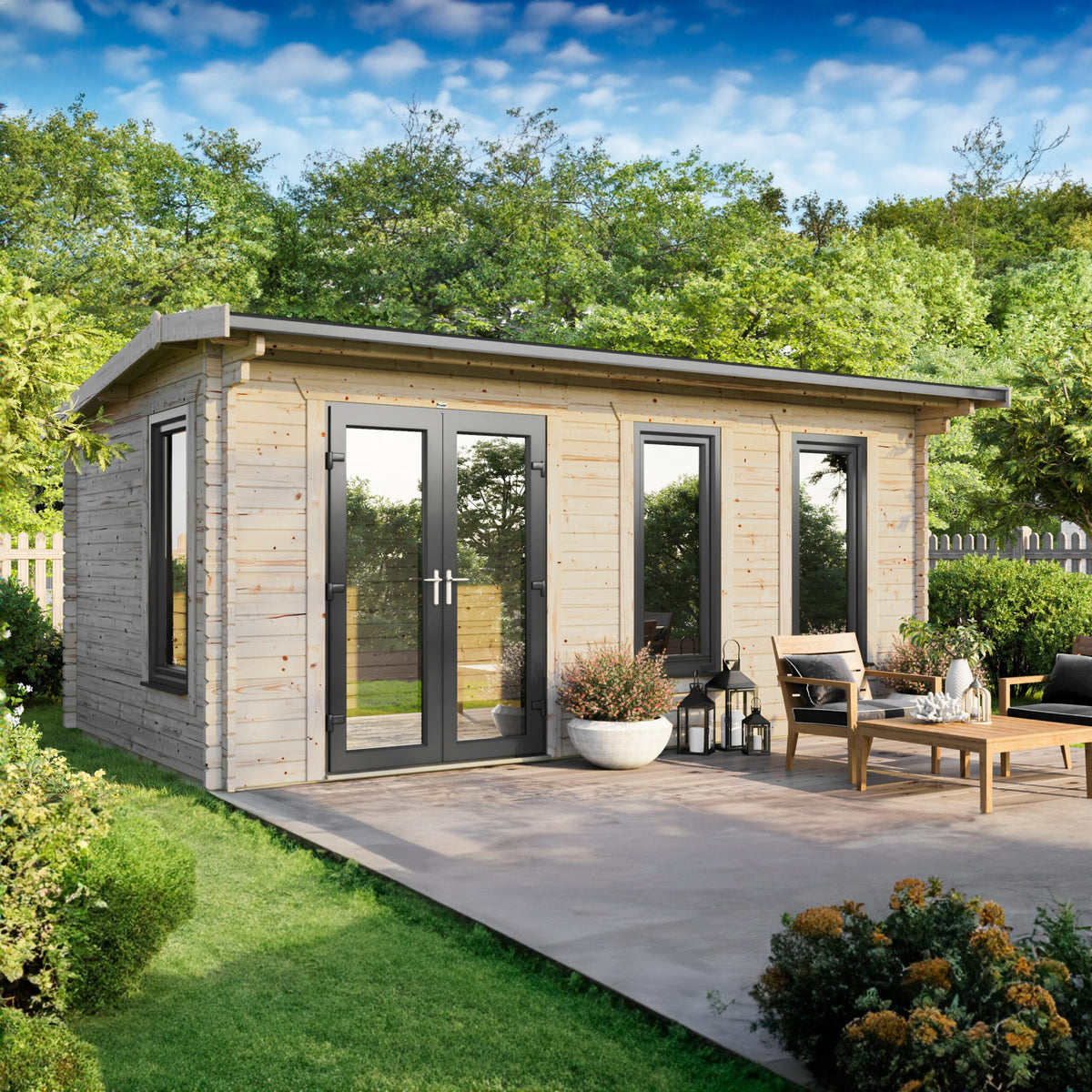 Power Apex Log Cabin - 44mm 20x12 / Left