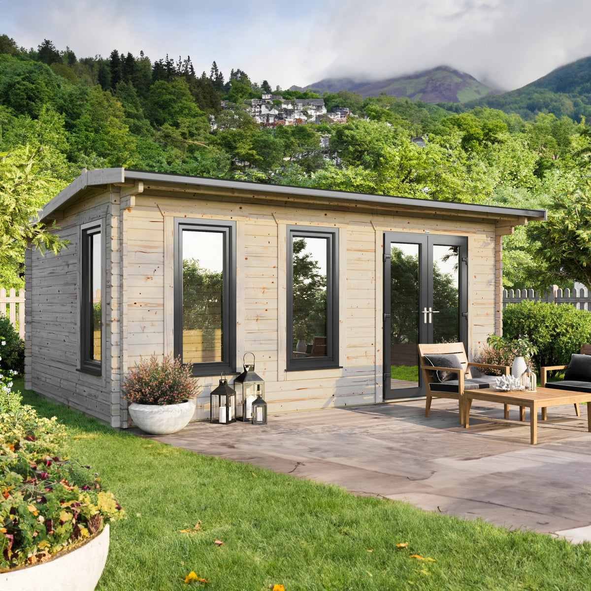 Power Apex Log Cabin - 44mm 20x14 / Right