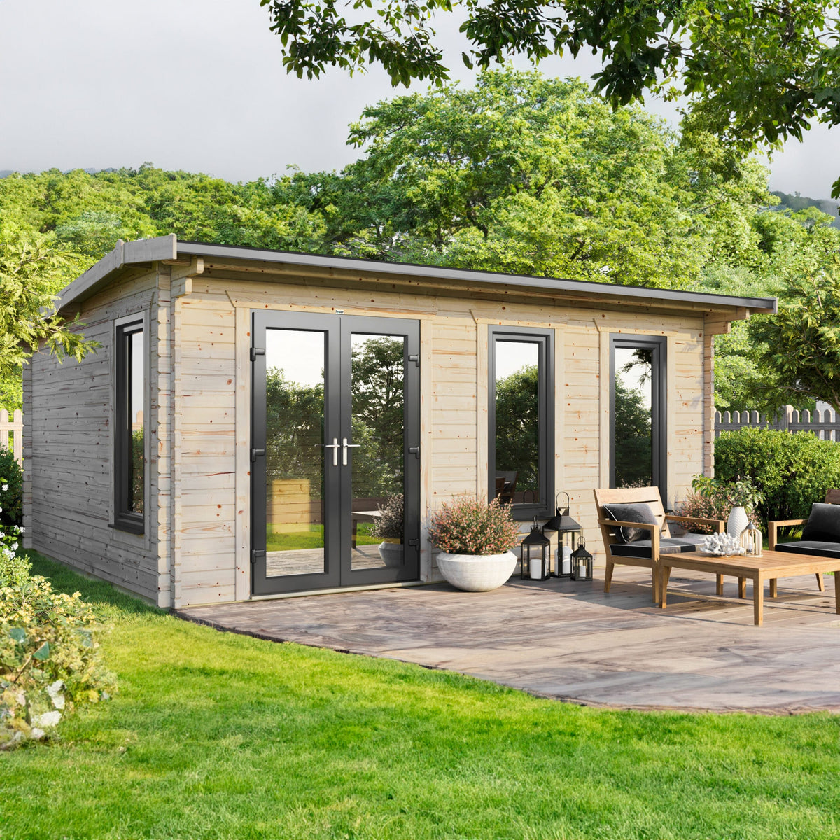 Power Apex Log Cabin - 44mm 20x16 / Left