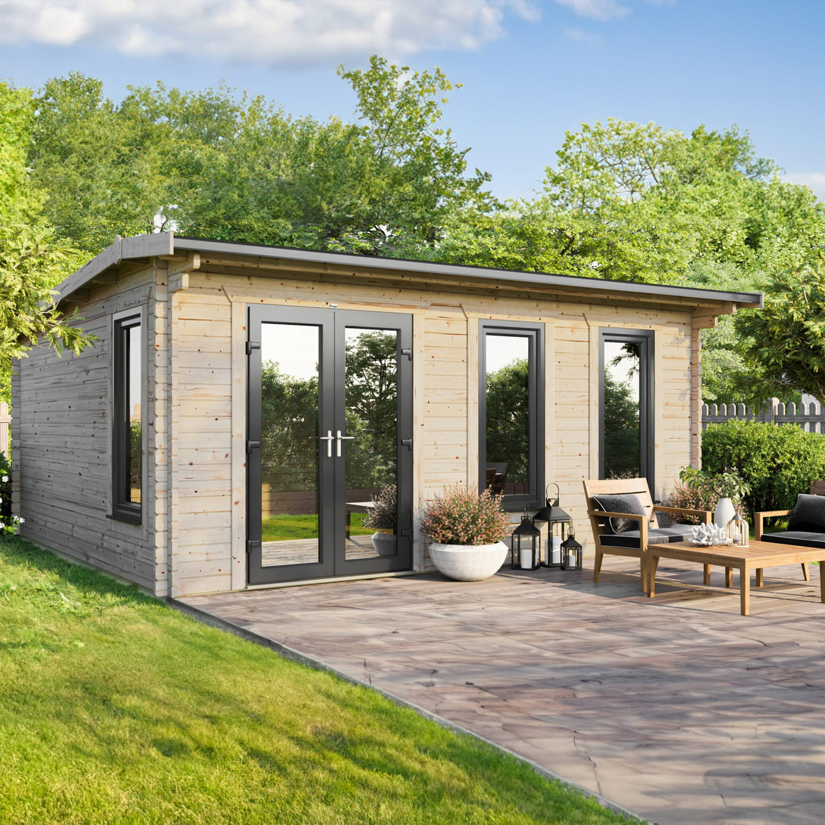 Power Apex Log Cabin - 44mm 20x18 / Left