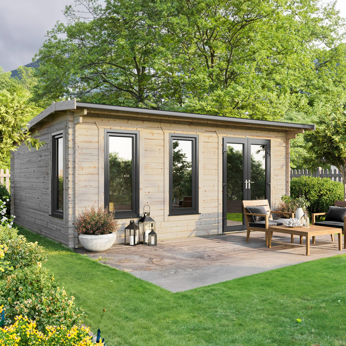 Power Apex Log Cabin - 44mm 20x18 / Right