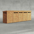 Power Pent Security Shed 20x4