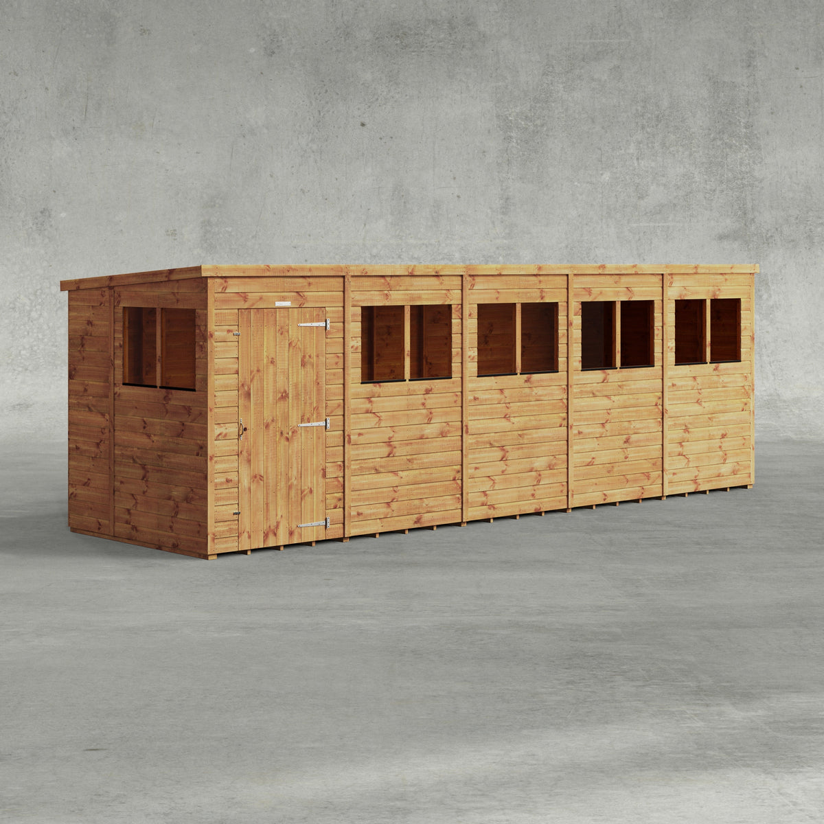 Power Pent Shed 20x6