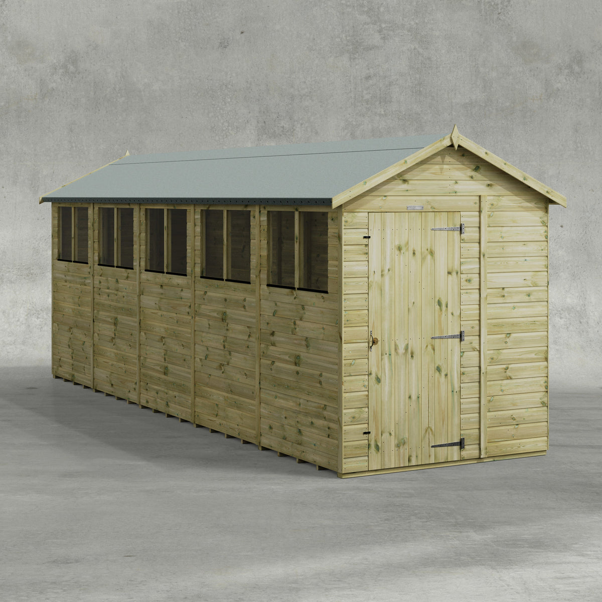 Power Premium Apex Shed 20x6