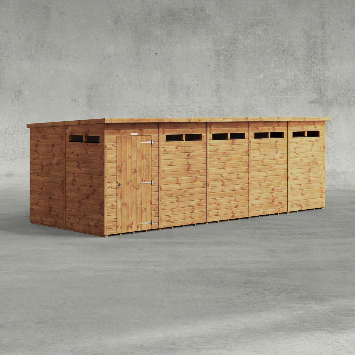 Power Pent Security Shed 20x8