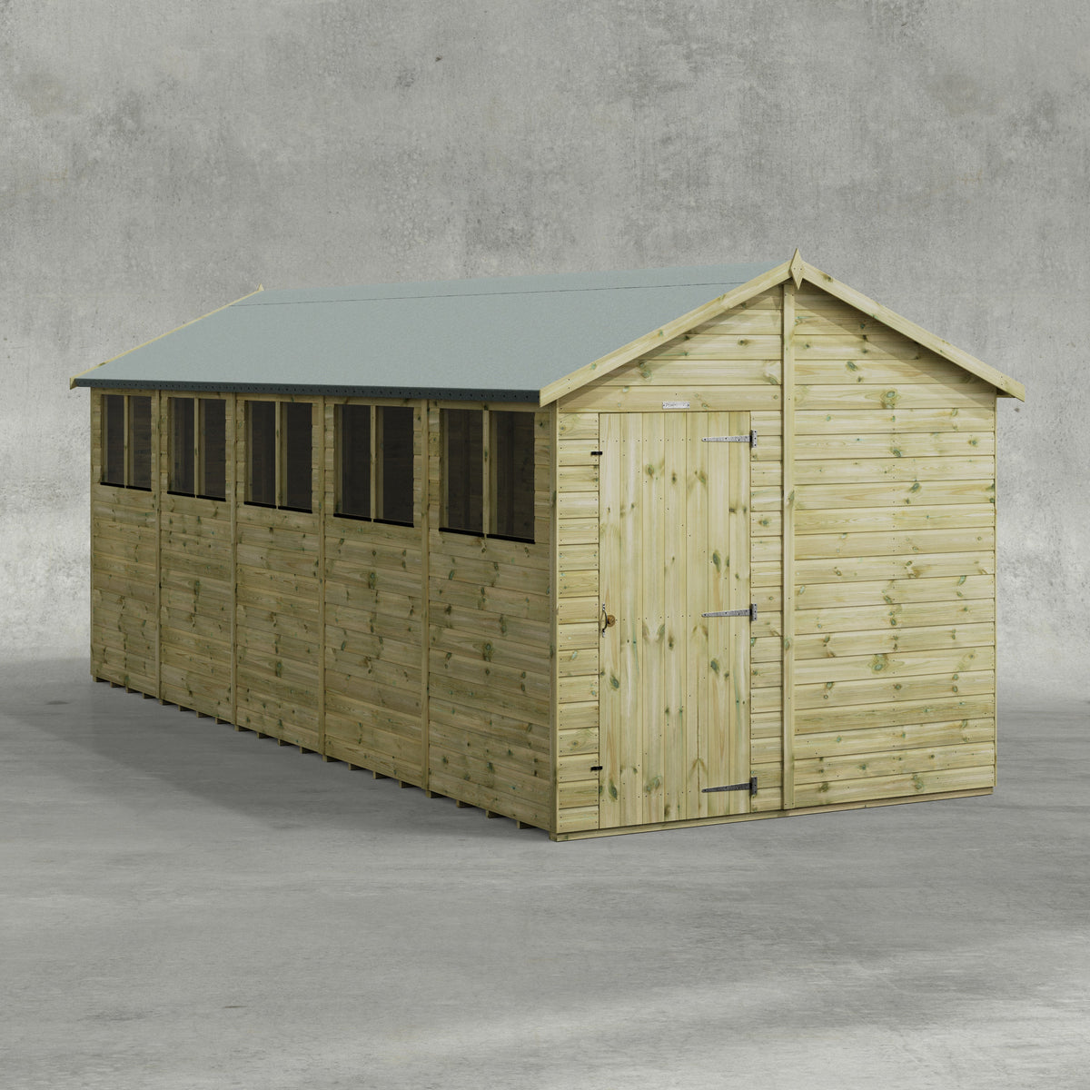 Power Premium Apex Shed 20x8