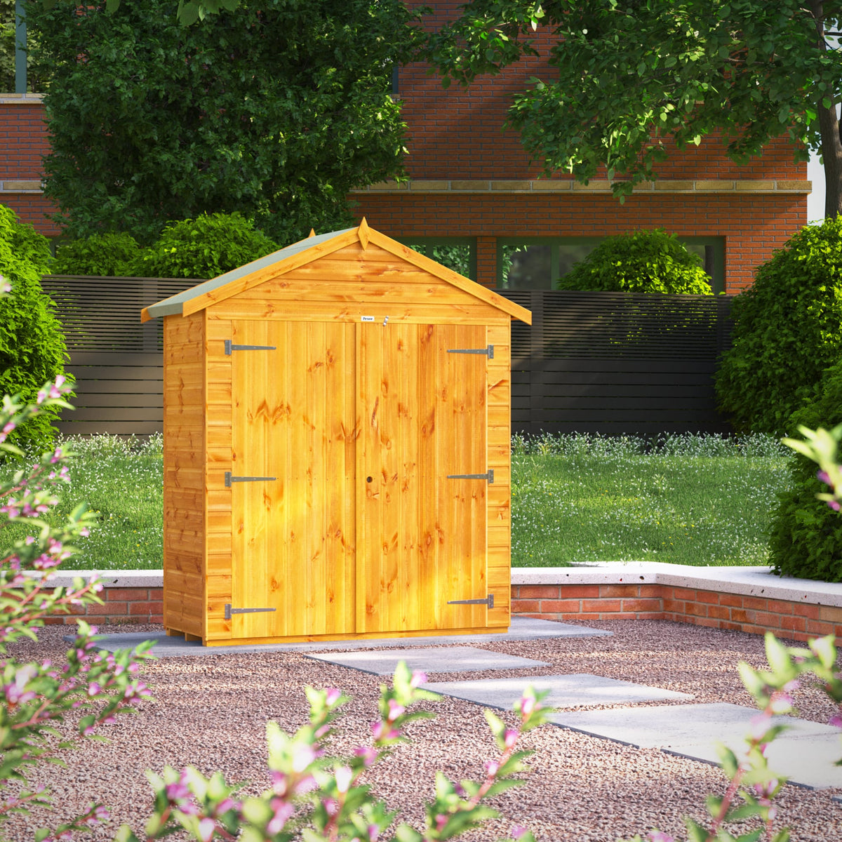 Power Apex Storage Shed 6x2
