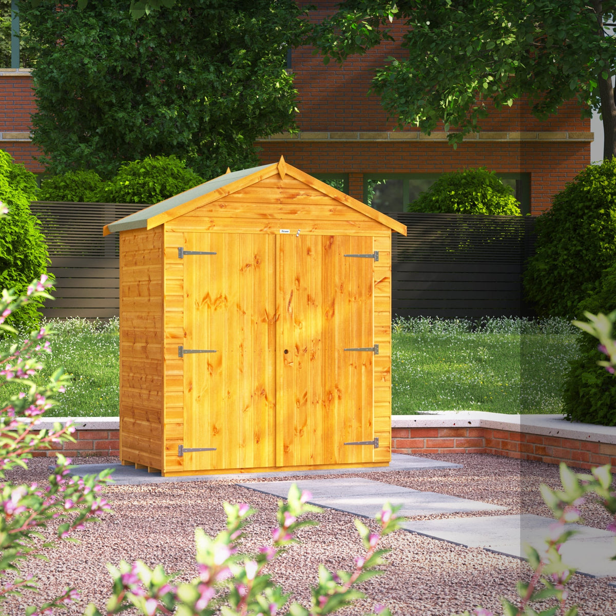 Power Apex Storage Shed 6x3