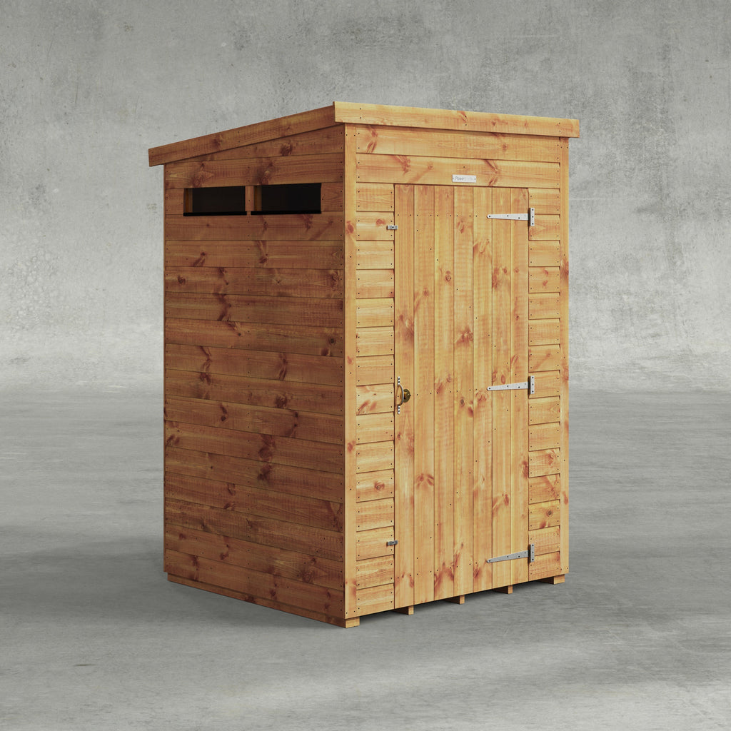 Power Pent Security Shed 4x4