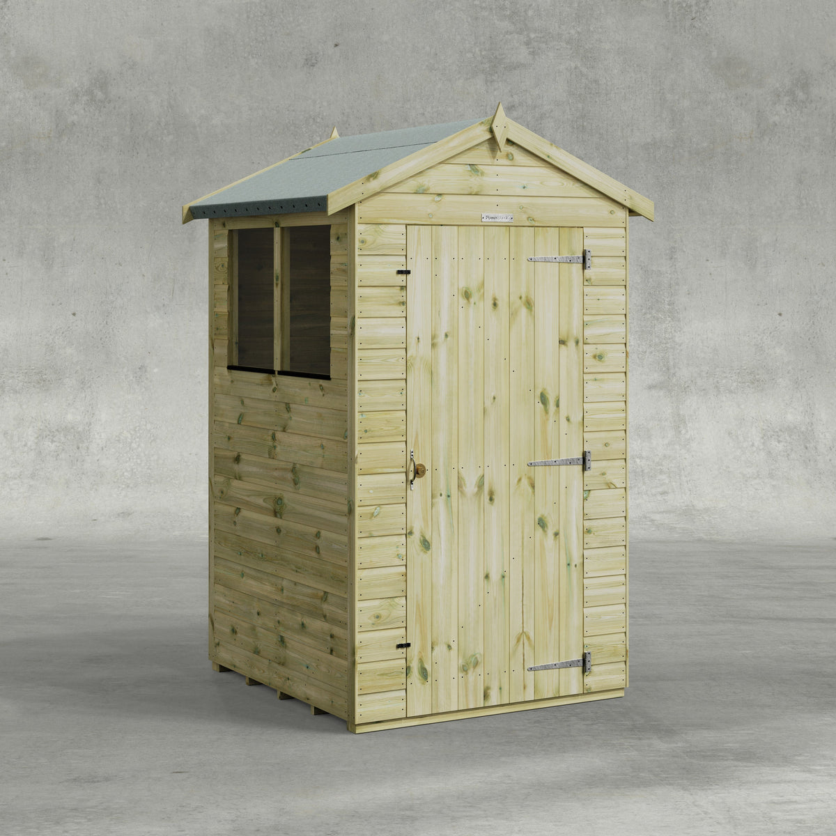 Power Premium Apex Shed 4x4