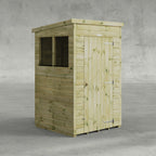 Power Premium Pent Shed 4x4