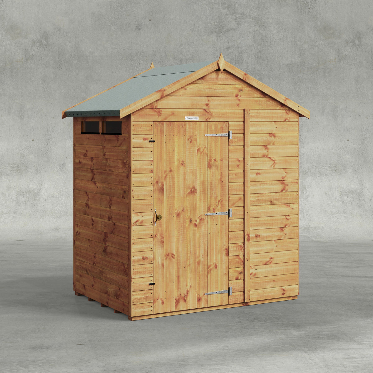 Power Apex Security Shed 4x6