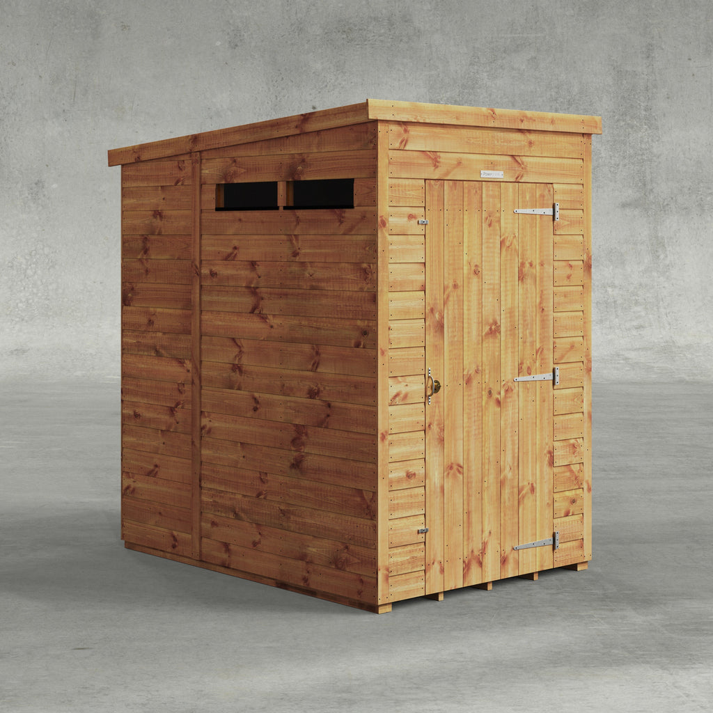 Power Pent Security Shed 4x6