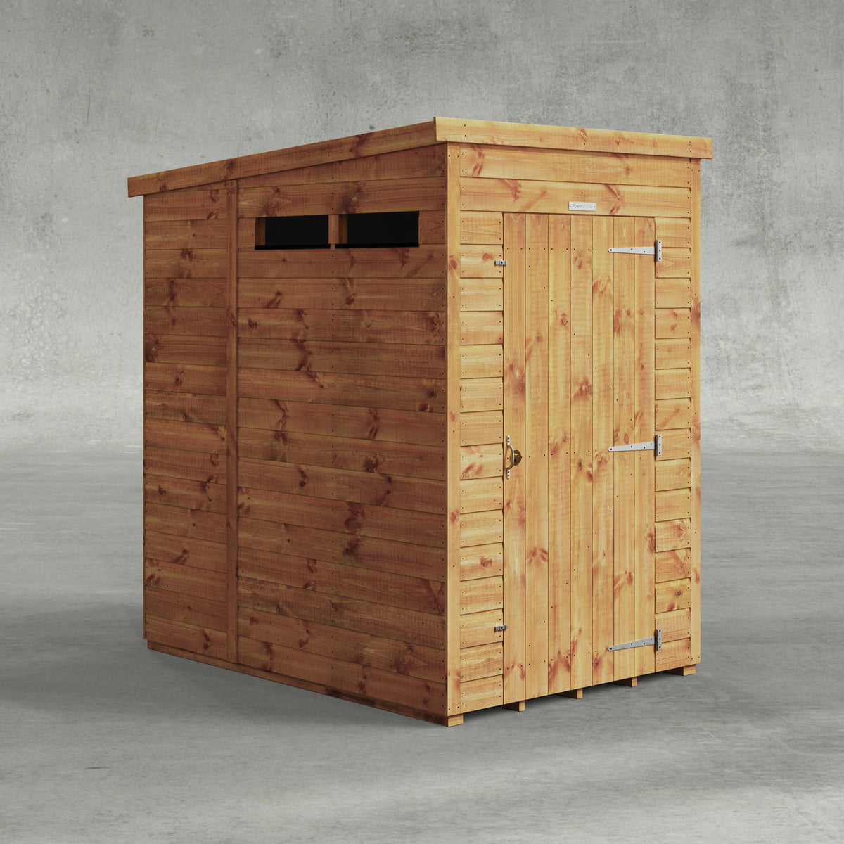 Power Pent Security Shed 4x6