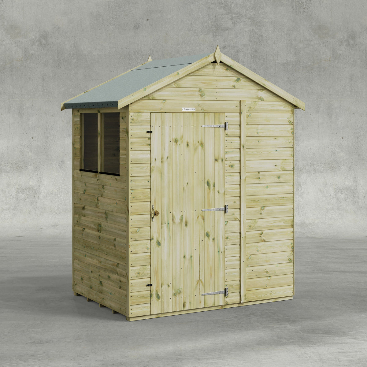 Power Premium Apex Shed 4x6