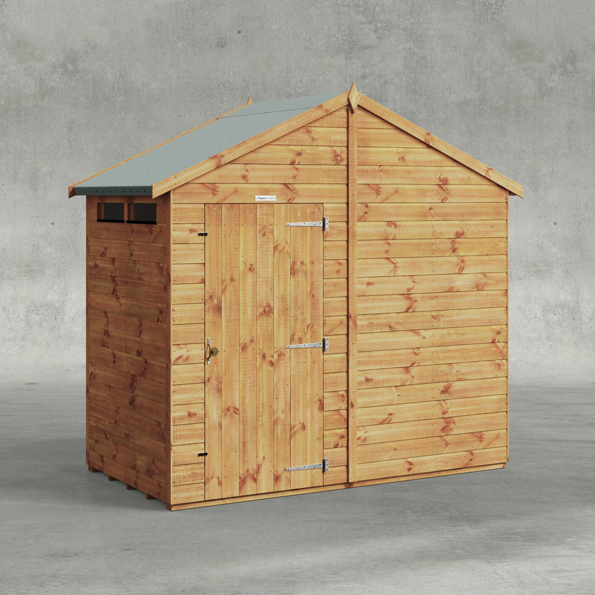 Power Apex Security Shed 4x8
