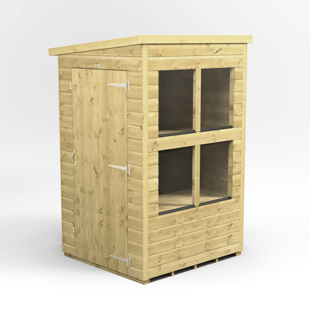 Power Pent Premium Potting Shed 4x4