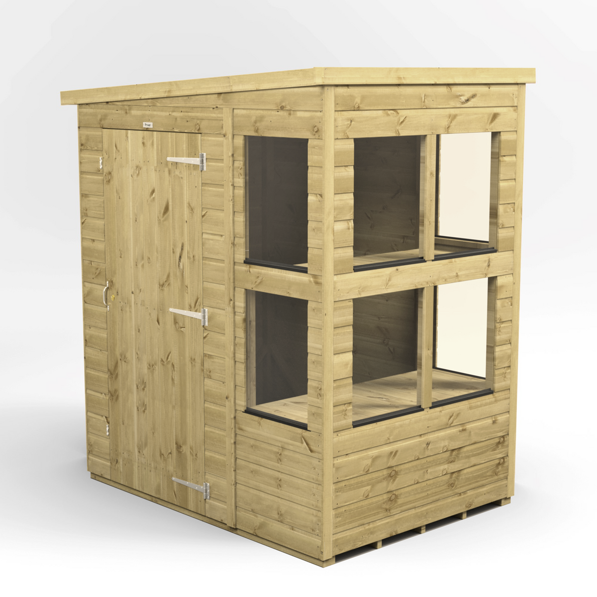 Power Pent Premium Potting Shed 4x6