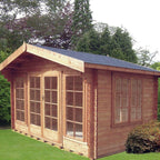 Shire Argyll log cabin – exterior