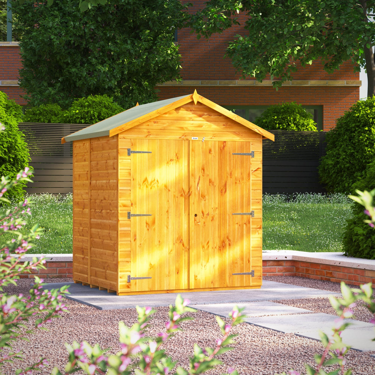 Power Apex Storage Shed 6x5