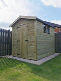 Suresheds Apex Peak Garden Shed – exterior view