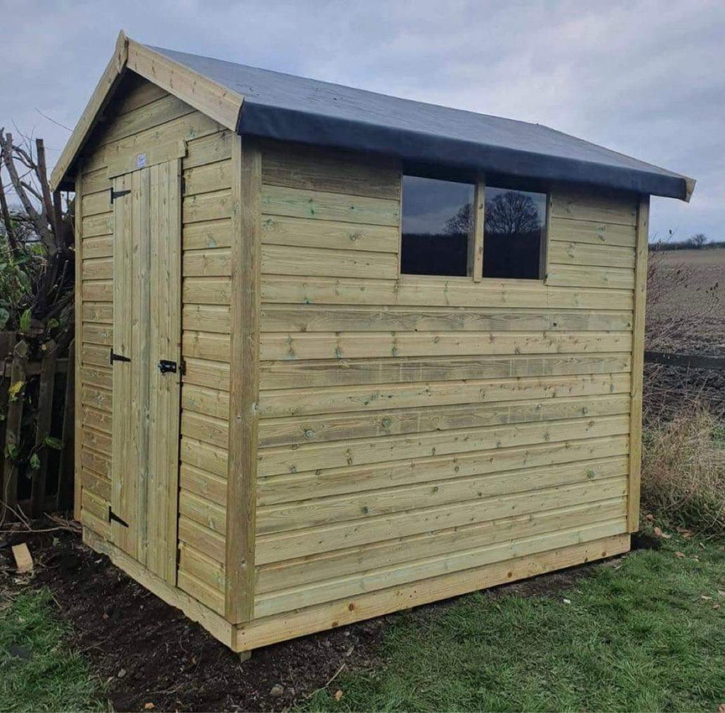 Suresheds Apex Peak Garden Shed – additional view