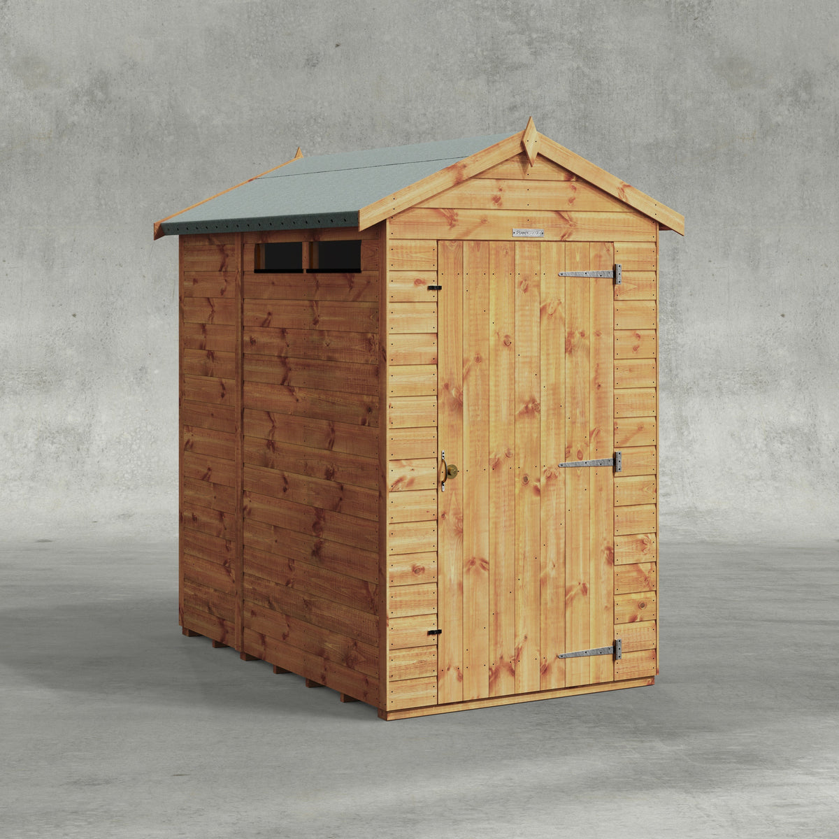 Power Apex Security Shed 6x4